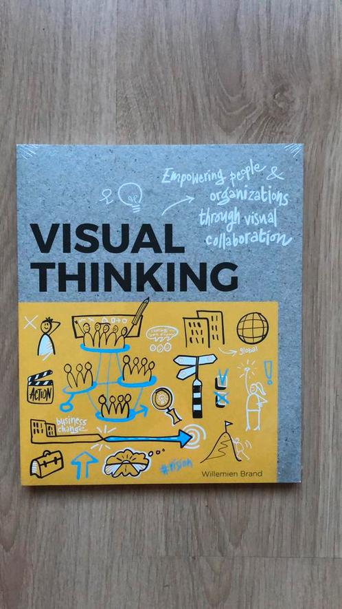 Boek Visual thinking - nieuw, zit nog in folie, Boeken, Advies, Hulp en Training, Nieuw, Ophalen of Verzenden