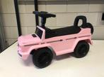 Bandits & Angels loopauto Mercedes Benz G350D retro roze, Kinderen en Baby's, Speelgoed | Buiten | Voertuigen en Loopfietsen, Ophalen