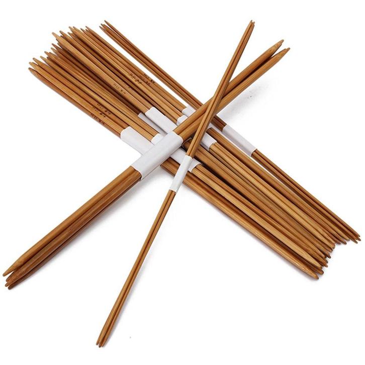 44 Bamboe Breinaalden Set / Sokkenbreien Brei Naald Breien, Hobby en Vrije tijd, Breien en Haken, Nieuw, Breien, Naald, Verzenden