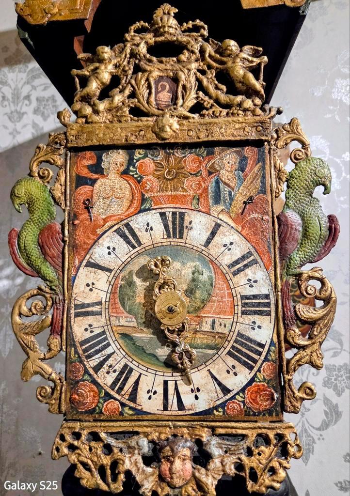 18de eeuwse Stoelklok, Antiek en Kunst, Antiek | Klokken, Ophalen of Verzenden