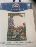 BORDUURPAKKET DMC CLASSICS POPPY DELIGHT, Verzenden, Nieuw, Handborduren, Borduurpakket