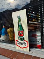 Vintage 7-Up Reclamebord, Verzamelen, Merken en Reclamevoorwerpen, Reclamebord, Gebruikt, ., Ophalen of Verzenden
