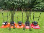 Flymo zweefmaaier benzine, Tuin en Terras, Grasmaaiers, Ophalen, Gebruikt, Mulchfunctie, Flymo