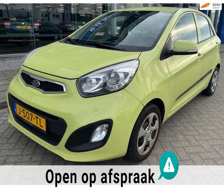 Kia Picanto 1.0 CVVT 5drs 69pk ELEKTRISCH PAKKET, Auto's, Kia, Bedrijf, Te koop, Picanto, ABS, Airbags, Airconditioning, Centrale vergrendeling