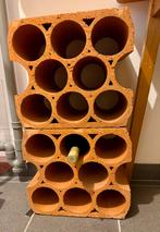 Stenen wijnrek “Terracotta”, Huis en Inrichting, Woonaccessoires | Wijnrekken, Ophalen, Overige materialen, Gebruikt, 50 tot 75 cm