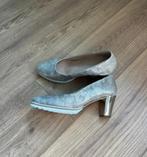 Zilveren Gabor Hakken 37,5 (4,5), Ophalen of Verzenden, Zo goed als nieuw, Grijs, Pumps