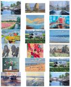 AANBLICK kunst, Groningen, stilleven, stadsgezicht en meer !, Antiek en Kunst, Kunst | Schilderijen | Klassiek, Ophalen of Verzenden
