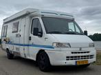 Fiat ducato 2.5 tdi hobby 650 camper, Caravans en Kamperen, Campers, Fietsendrager, Fiat, Particulier, Koelkast