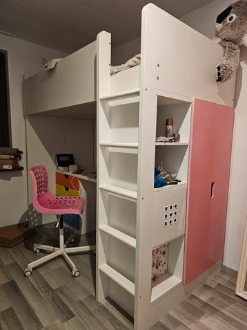 Ikea Stuva hoogslaper met bureau en geïntegreerde kast beschikbaar voor biedingen