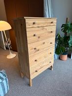 Ikea Tarva ladekast dressoir grenen onbehandeld hout, 50 tot 100 cm, 5 laden of meer, 25 tot 50 cm, 100 tot 150 cm