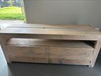 TV meubel stijgerhout, Ophalen, 100 tot 150 cm, Zo goed als nieuw, Minder dan 100 cm