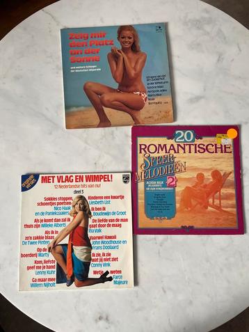 3 LP's: Schlager & Nederlandstalig beschikbaar voor biedingen