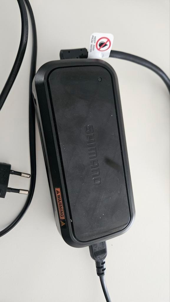 Shimano Steps EC-E6002 Acculader, Fietsen en Brommers, Fietsaccessoires | Fietsaccu's, Zo goed als nieuw, Ophalen of Verzenden