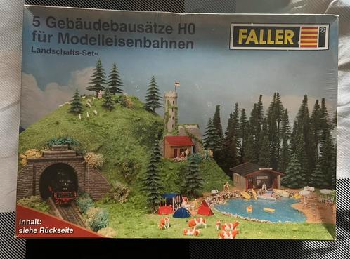 Faller landschapset voor bij de treinen, Hobby en Vrije tijd, Modelbouw | Overige, Nieuw, Groter dan 1:32, Ophalen of Verzenden