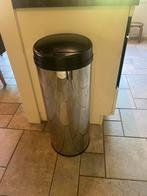 Prullenbak met sensor 50 liter, 40 liter of meer, Ophalen of Verzenden, Zo goed als nieuw, Rvs