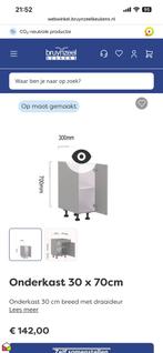 Onderkast bruynzeel, Ophalen, Nieuw, 50 tot 100 cm, Minder dan 100 cm