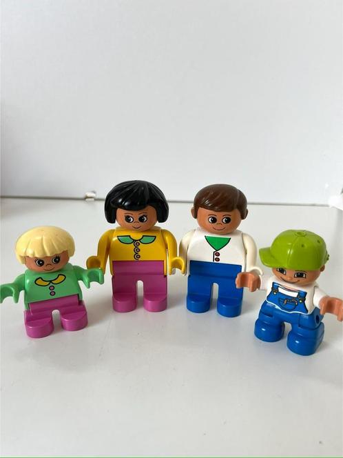 Lego Duplo/ Poppetjes /Gezin / Vader, Moeder + 2 kids, Kinderen en Baby's, Speelgoed | Duplo en Lego, Gebruikt, Duplo, Ophalen of Verzenden