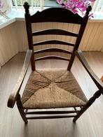 Antieke stoel met rieten zitting, Antiek en Kunst, Ophalen