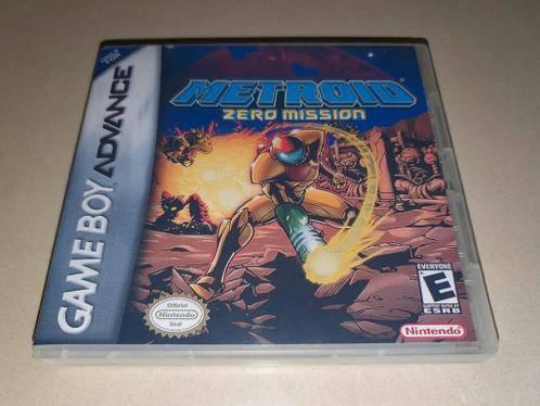 Metroid Zero Mission Game Boy Advance GBA Game Case, Spelcomputers en Games, Avontuur en Actie, Verzenden, 1 speler, Zo goed als nieuw