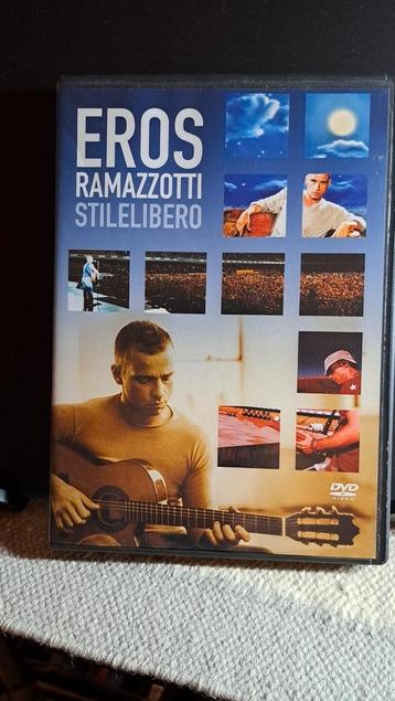 Dvd. EROS RAMAZZOTI    stilelibero  beschikbaar voor biedingen