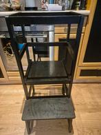 Opstap kruk, Ophalen, Hout