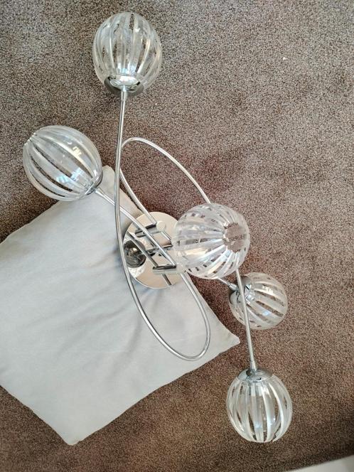 Design / moderne plafondlamp, Huis en Inrichting, Lampen | Plafondlampen, Zo goed als nieuw, Ophalen of Verzenden