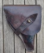 Holster pistoolholster leer leder, Ophalen of Verzenden, Landmacht, Nederland