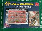 2 in 1 puzzels Jan van Haasteren, Hobby en Vrije tijd, Denksport en Puzzels, Ophalen, Gebruikt