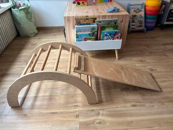 montessori pikler houten speeltoestel klimrek 3-in-1 beschikbaar voor biedingen