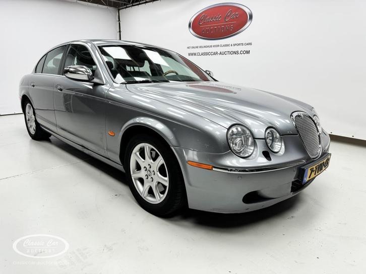 Jaguar S-TYPE   - ONLINE AUCTION, Auto's, Jaguar, Bedrijf, S-Type, Benzine, Sedan, Automaat, Geïmporteerd, Zilver of Grijs, Gebruikt