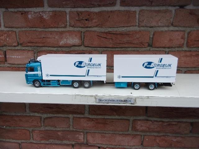 Tekno  Scania  143 - 450  van  F.  van  Bergeijk, Hobby en Vrije tijd, Modelauto's | 1:50, Nieuw, Bus of Vrachtwagen, Tekno, Ophalen of Verzenden