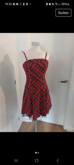 Melrose Schots Ruit Jurkje - Maat 36, Ophalen, Maat 36 (S), Boven de knie, Rood