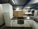 Complete keuken Compleet met APP 120Keukens op voorraad 2747, Ophalen of Verzenden, Zo goed als nieuw, Hoekkeuken, Met kookeiland