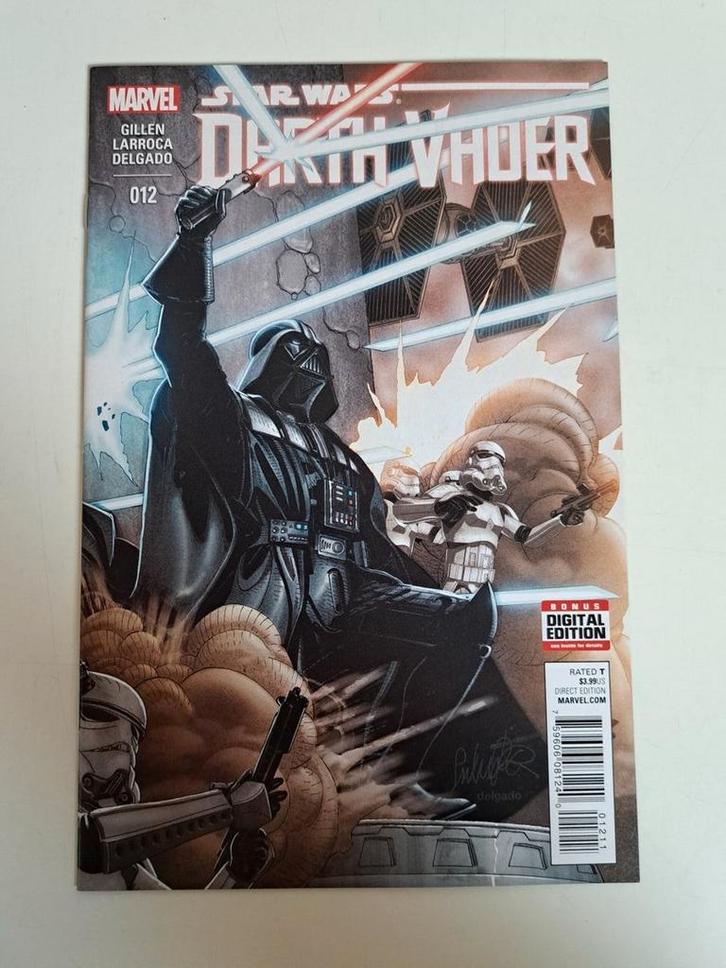 Star Wars Darth vader #12, Boeken, Strips | Comics, Zo goed als nieuw, Eén comic, Amerika, Ophalen of Verzenden