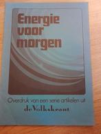 Energie voor Morgen - Volkskrant Overdruk uit 1973, Boeken, Tijdschriften en Kranten, Ophalen of Verzenden, Gelezen, Krant