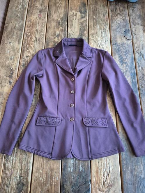 ZGAN Harry's Horse Crystal Bordeaux maat S 36, Dieren en Toebehoren, Paardrijkleding, Zo goed als nieuw, Bovenkleding, Dressuur
