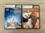 Xbox 360 Kinect Games: Disneyland & Kung Fu Panda 2, Spelcomputers en Games, Avontuur en Actie, Gebruikt, 1 speler, Ophalen of Verzenden