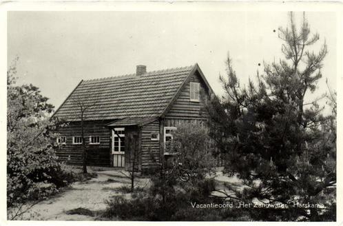 Vacantieoord Het Zandwater, Harskamp - gelopen, Verzamelen, Ansichtkaarten | Nederland, Gelopen, Gelderland, 1940 tot 1960, Ophalen of Verzenden