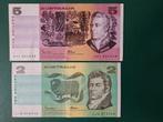 2 en 5 dollars Australië set, Ophalen of Verzenden, Setje