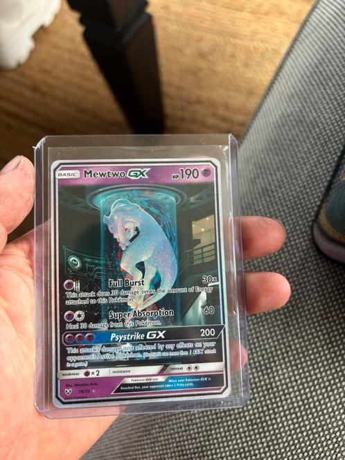 Mewtwo Gx 78/73 Shining Legends, Hobby en Vrije tijd, Verzamelkaartspellen | Pokémon, Nieuw, Losse kaart, Ophalen of Verzenden