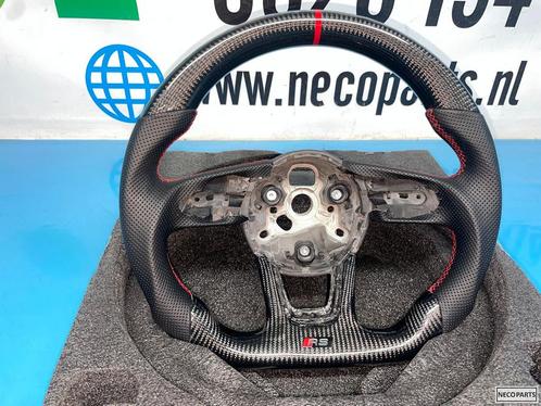 AUDI A3 8V A4 8W A5 B9 RS3 RS4 RS5 CARBON STUUR STUURWIEL, Auto-onderdelen, Besturing, Audi, Gebruikt, Ophalen of Verzenden