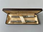 Parker 25 GROEN set vulpen & balpen, Ophalen of Verzenden, Parker, Balpen, Met reclame