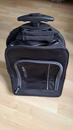 rugzak trolley, Ophalen, Uitschuifbare handgreep, 30 cm of meer, Zwart