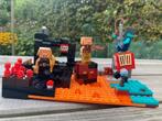 minecraft lego, Ophalen of Verzenden, Gebruikt, Complete set, Lego