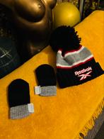 Reebok muts met wanten 6-12 maanden, Reebok, Ophalen of Verzenden, Zo goed als nieuw, Reebok