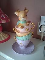 Schattige Kandelaar met Reekalf, Overige materialen, Nieuw, Ophalen of Verzenden, Minder dan 25 cm