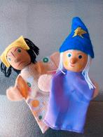 2 houten vingerpopjes vingerpoppetjes, Kinderen en Baby's, Speelgoed | Knuffels en Pluche, Ophalen of Verzenden, Nieuw, Overige typen