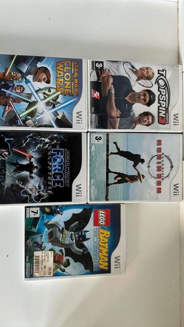 Div wii spellen. Bieden. beschikbaar voor biedingen