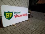 Origineel emaille bord van BP - Energol -Visco Static., Reclamebord, Gebruikt, Ophalen