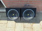 kicker subwoofer s in kist, Auto diversen, Autospeakers, Ophalen, Gebruikt